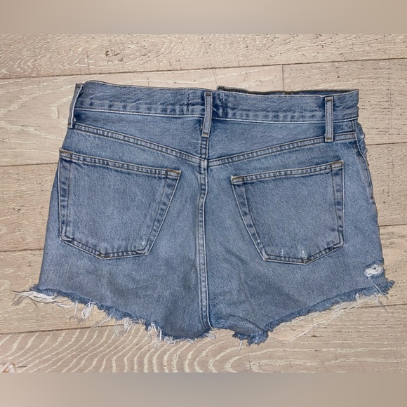 Agolde Denim Shorts Parker Vintage Cutoff (size 25) - Picture 3 of 4